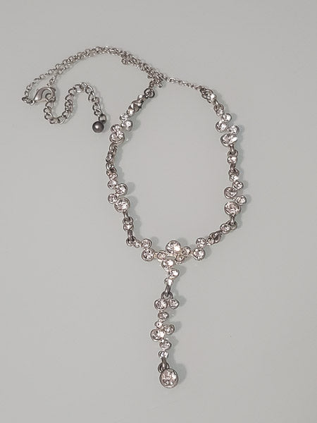 71270-Rhinestone Lariat Necklace