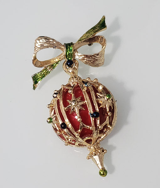 5634-Christmas Brooch