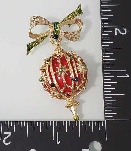 5634-Christmas Brooch