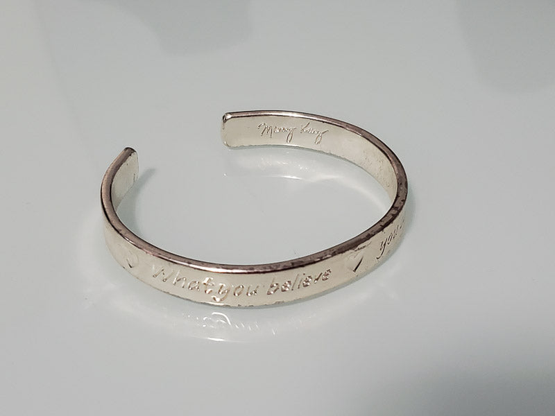 71144-Mary Kay Quote Cuff Bracelet