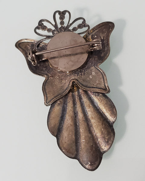 71189-Football Angel Brooch