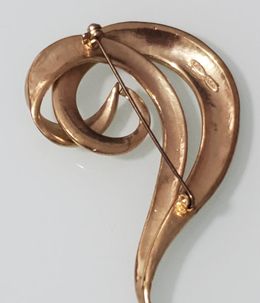 5600-Gold Tone NR Avon Brooch