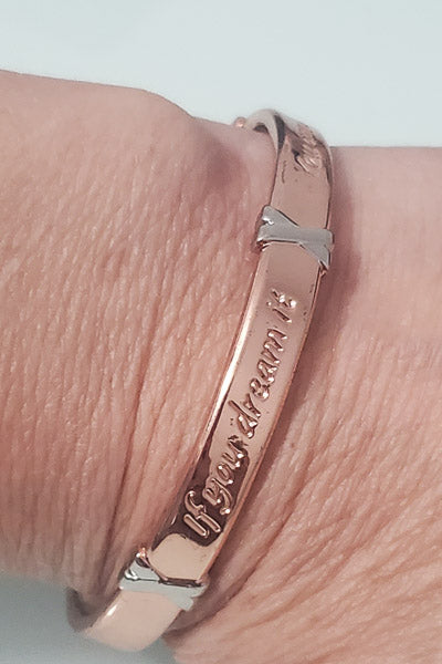 71267-Mary Kay Quote Cuff Bracelet