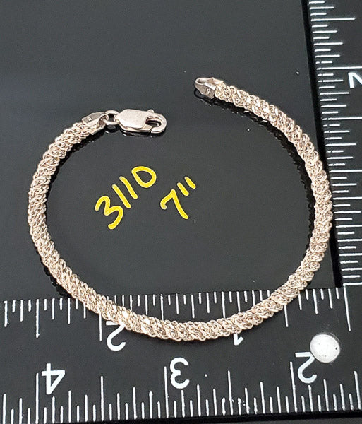 Sterling Silver Chain Bracelet