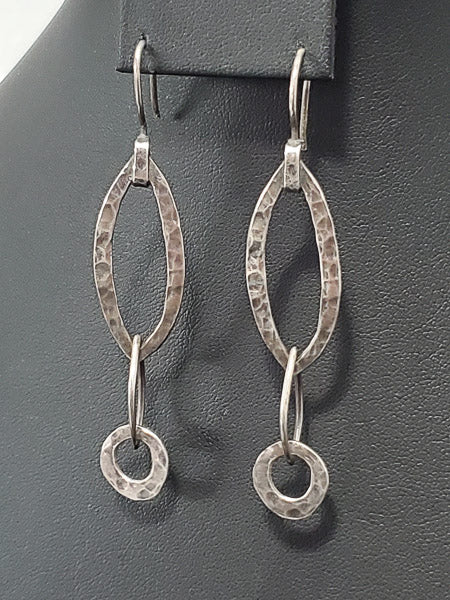 Silpada W1795 Hammered Sterling Silver Earrings