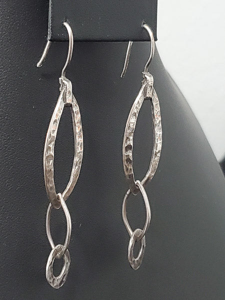 Silpada W1795 Hammered Sterling Silver Earrings