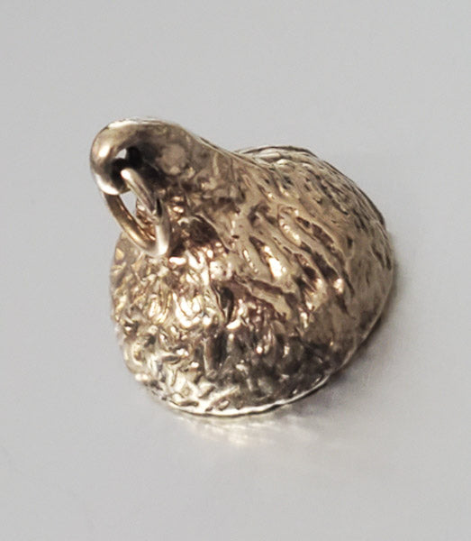 980-Solid Hershey's Kiss Sterling Silver Pendant