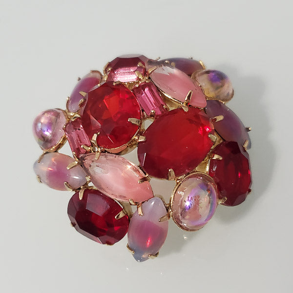 Better Quality Vintage Rhinestone Brooch-5596