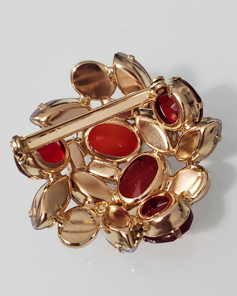 Better Quality Vintage Rhinestone Brooch-5596