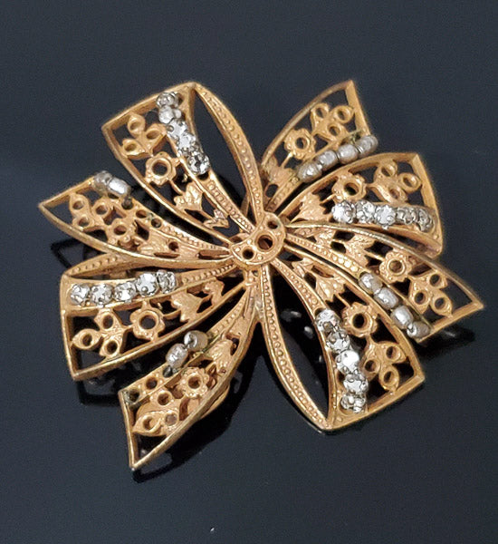 Vintage Miriam Haskell Brooch