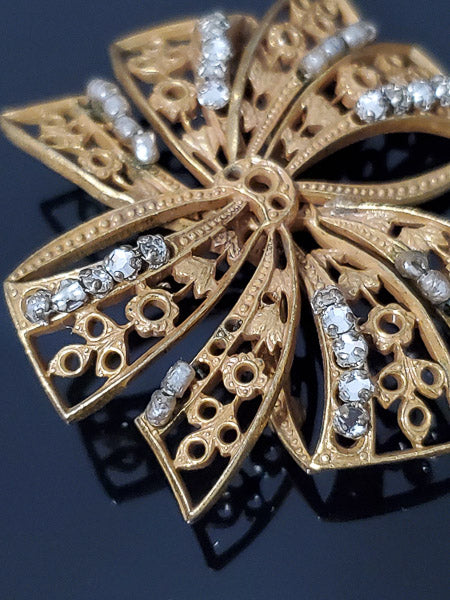 Vintage Miriam Haskell Brooch