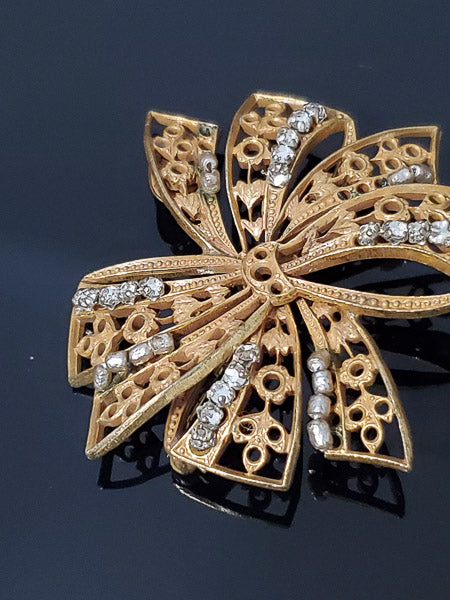 Vintage Miriam Haskell Brooch