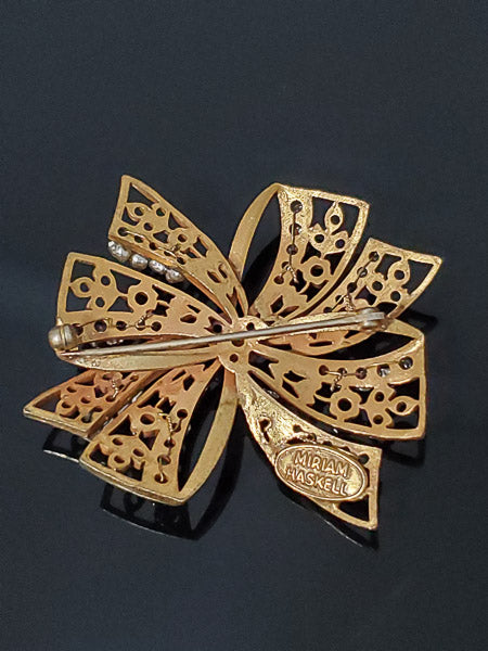 Vintage Miriam Haskell Brooch