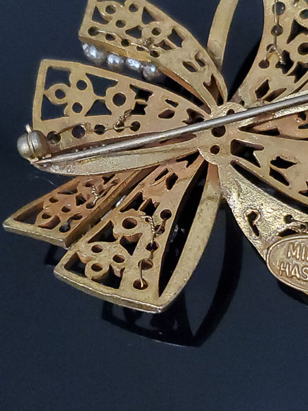 Vintage Miriam Haskell Brooch