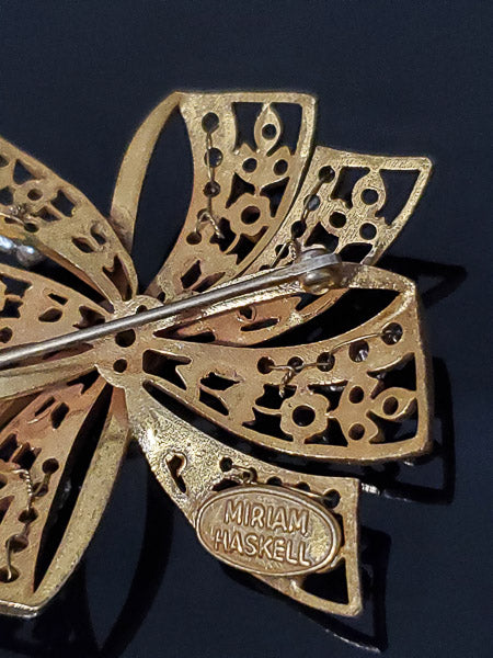 Vintage Miriam Haskell Brooch
