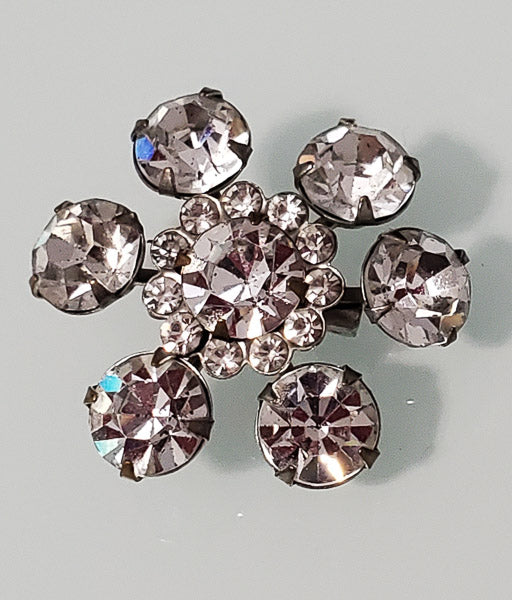 5722-Vintage Rhinestone Brooch