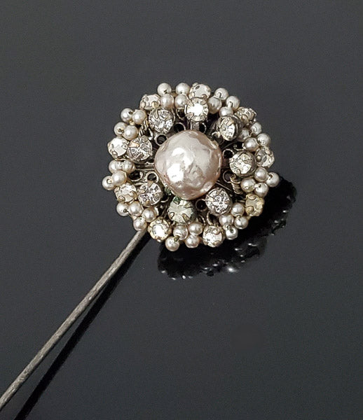 Vintage Miriam Haskell Stick Pin Brooch