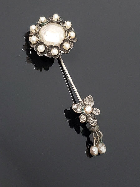 Vintage Miriam Haskell Stick Pin Brooch