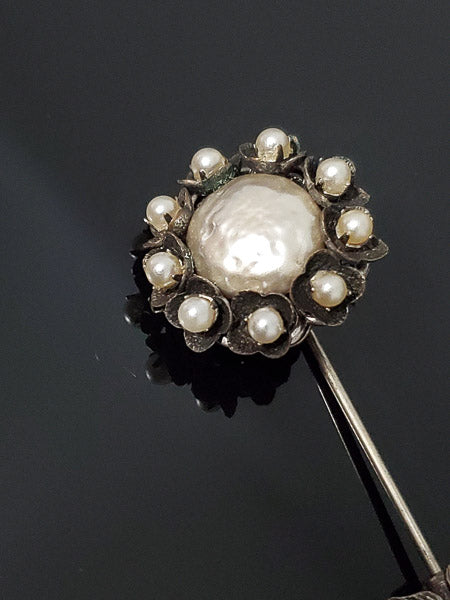 Vintage Miriam Haskell Stick Pin Brooch