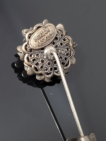 Vintage Miriam Haskell Stick Pin Brooch