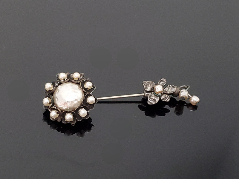 Vintage Miriam Haskell Stick Pin Brooch
