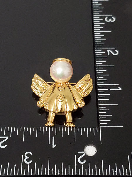 Vintage Ann Hand Angel Brooch