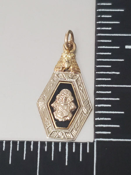 Vintage 10k Gold Pendant or Charm