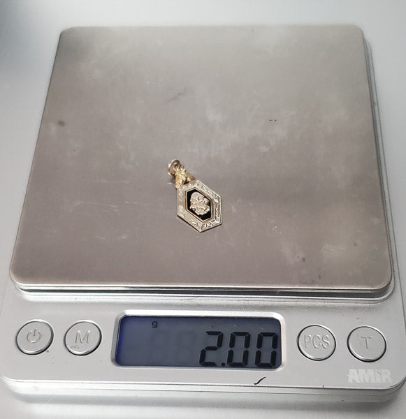 Vintage 10k Gold Pendant or Charm
