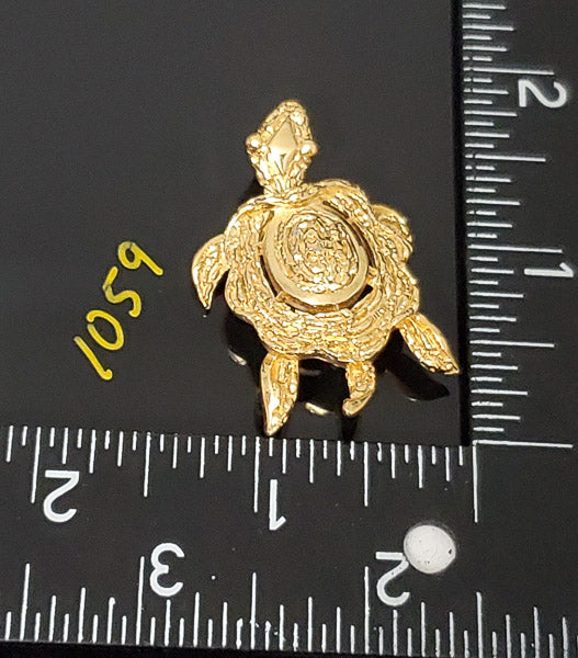 Trifari Gold Tone Turtle Brooch