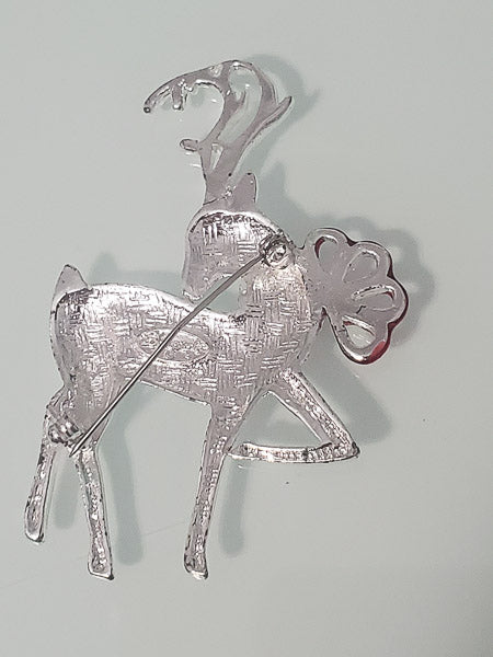 5186-Danecraft Holiday Reindeer Brooch