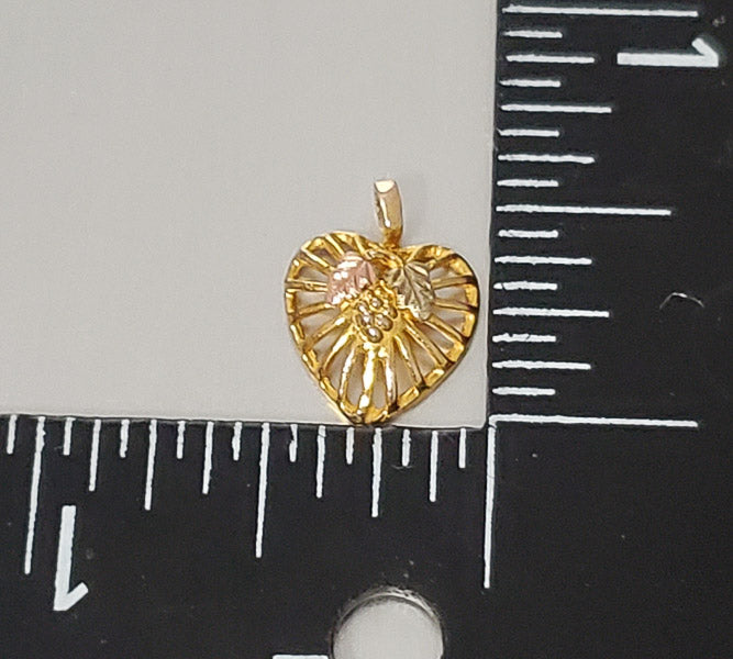 Black Hills 10k Gold Pendant