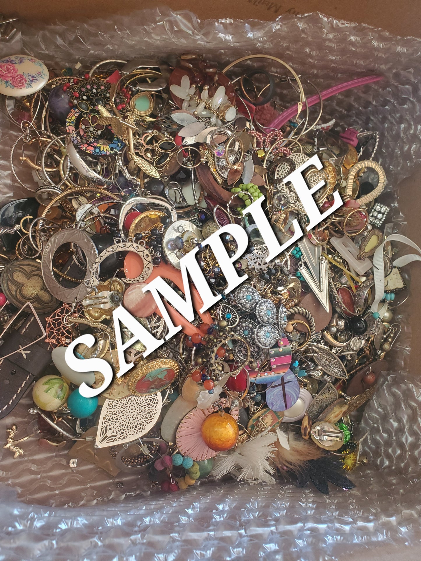 Craft, Junk, Scrap Jewelry Lot