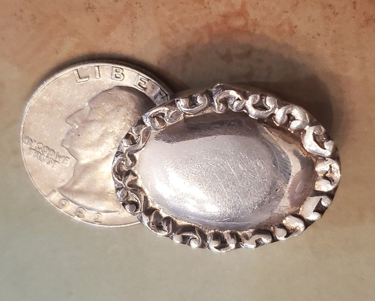 Sterling Silver Possibly Slide Pendant