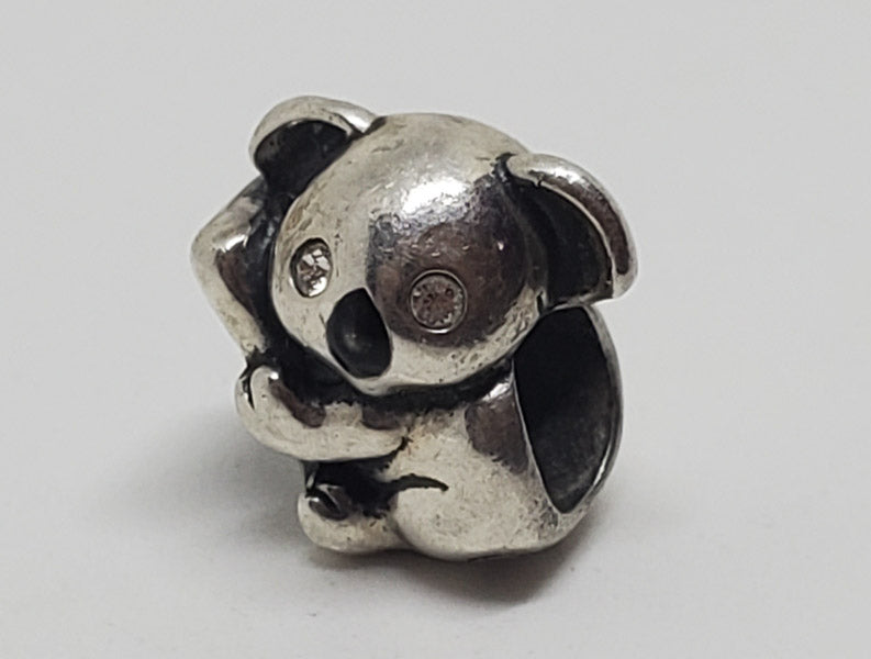 SOUFEEL Sterling Silver Koala Bear Slide Charm