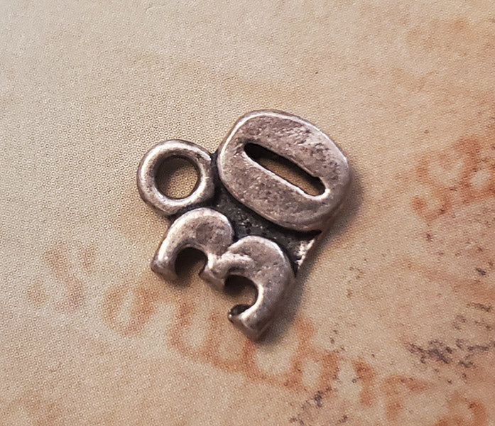 Sterling Silver The Big 30 Charm