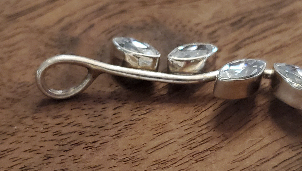 Sterling Silver Vine Pendant
