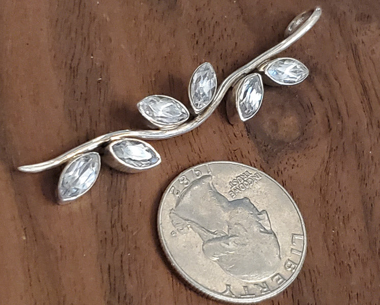 Sterling Silver Vine Pendant
