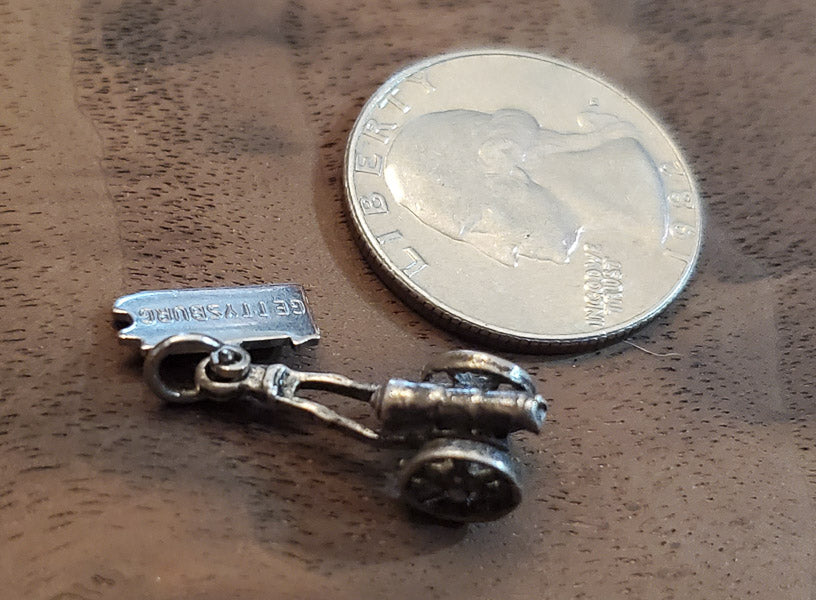 Gettysburg Nickel Silver Vintage Charm