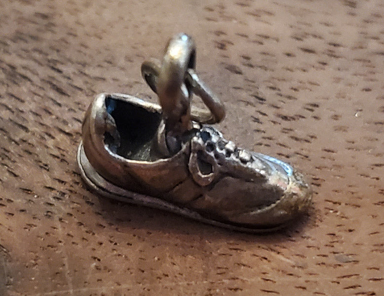 Sterling Silver Athlete Shoe Charm