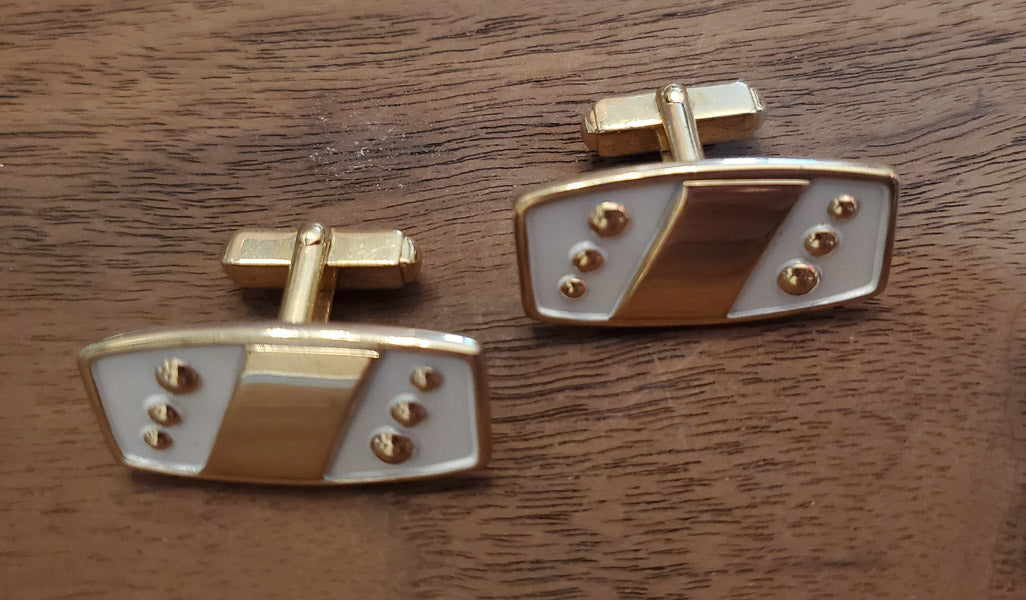 Anson Pat. Pend. Vintage Cufflinks
