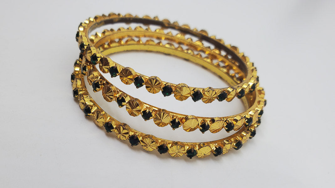 841-India Style Gold Tone Child Bracelet Lot