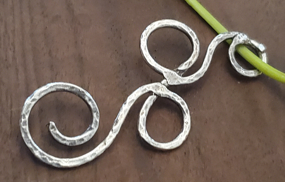 Sterling Silver Swirl Pendant