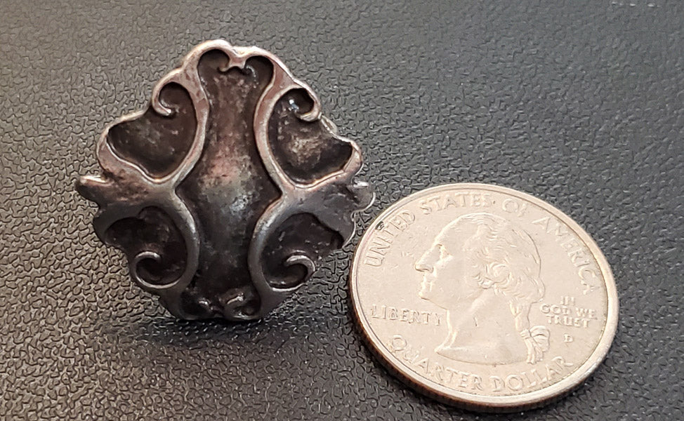 Sterling Silver Adjustable Ring