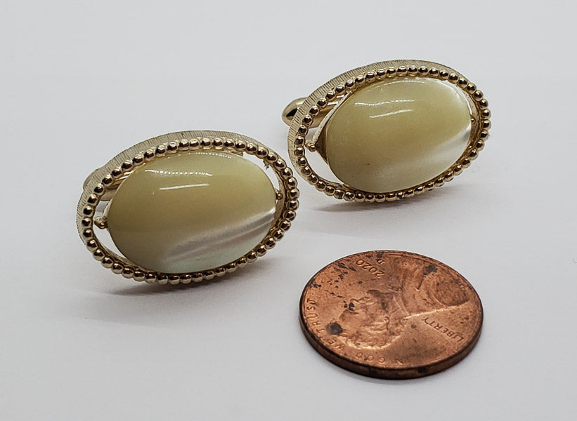 94-Swank MOP Vintage Cufflinks