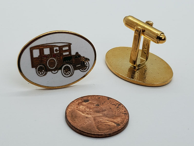 1980-Avon Enamel Cufflinks
