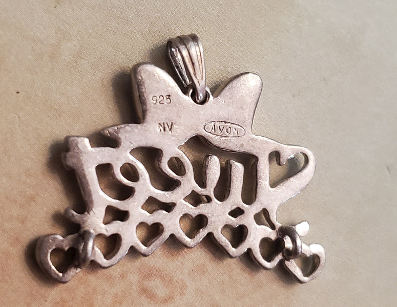 Avon Sterling Silver Pendant