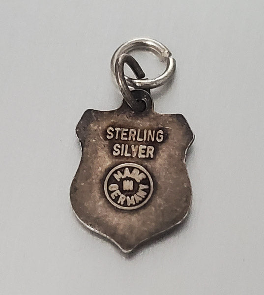 3568-Sterling South Dakota Enamel Souvenir Charm
