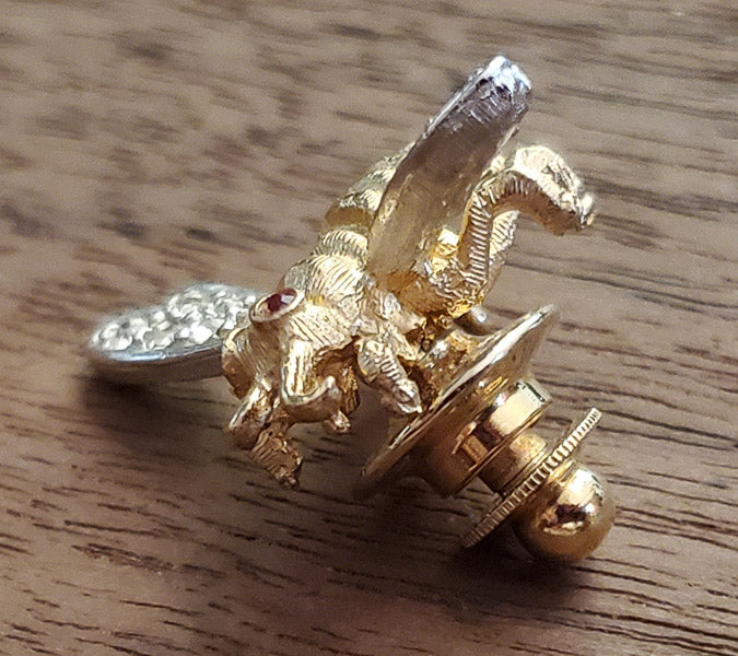 CIRO 9172P Rhinestone Insect Pin