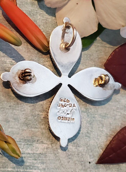 Vintage Taxco Sterling Silver Pendant