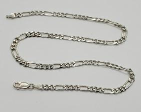 4.5mm CI Italian Sterling Silver Chain Necklace